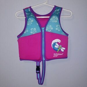 Aqua Leisure Swim School Swimming Training Vest-4 to 6 Yrs-50 lbs Max-UPF50